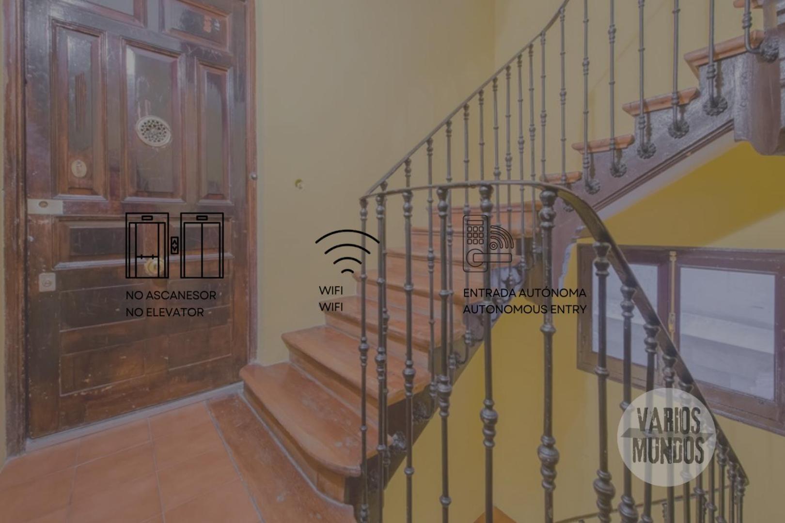 Premium Apt Para 9Pax En Calle Olmo - Centro De Madrid E1 エクステリア 写真